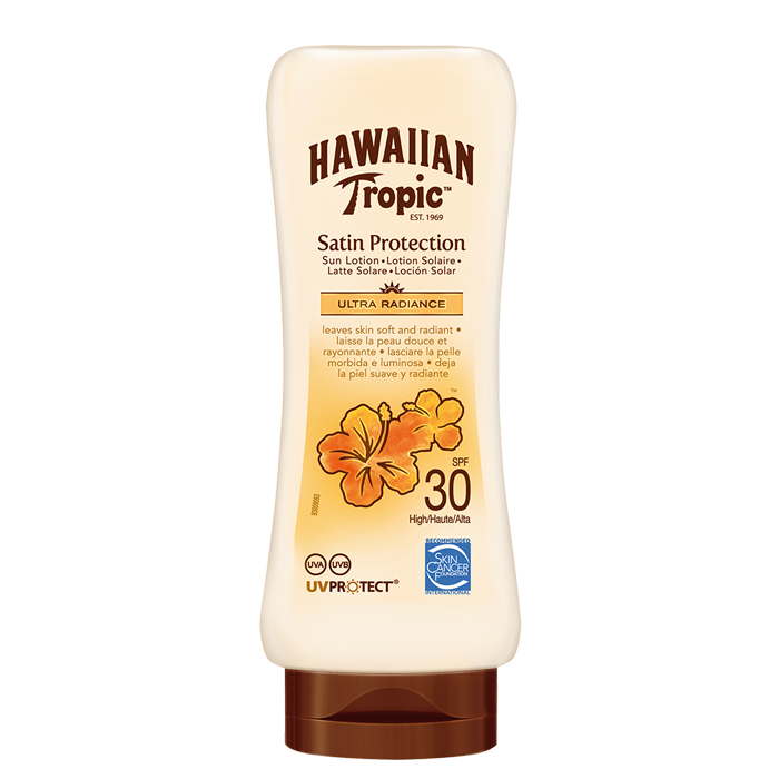 Hawaiian Tropic Loción Protectora Ultra Radiance 30 FPS – 240 ml