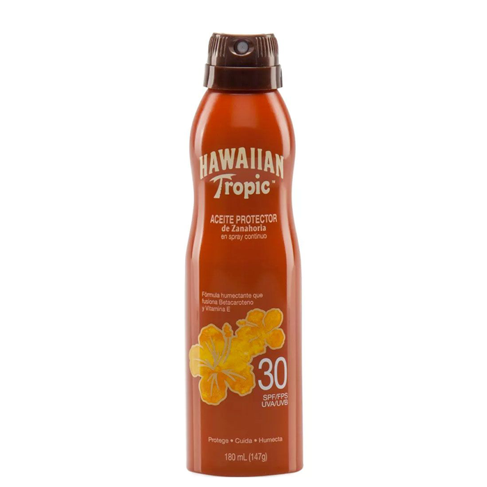 Hawaiian Tropic Carrot Bronceador FPS 30 – 180 ml