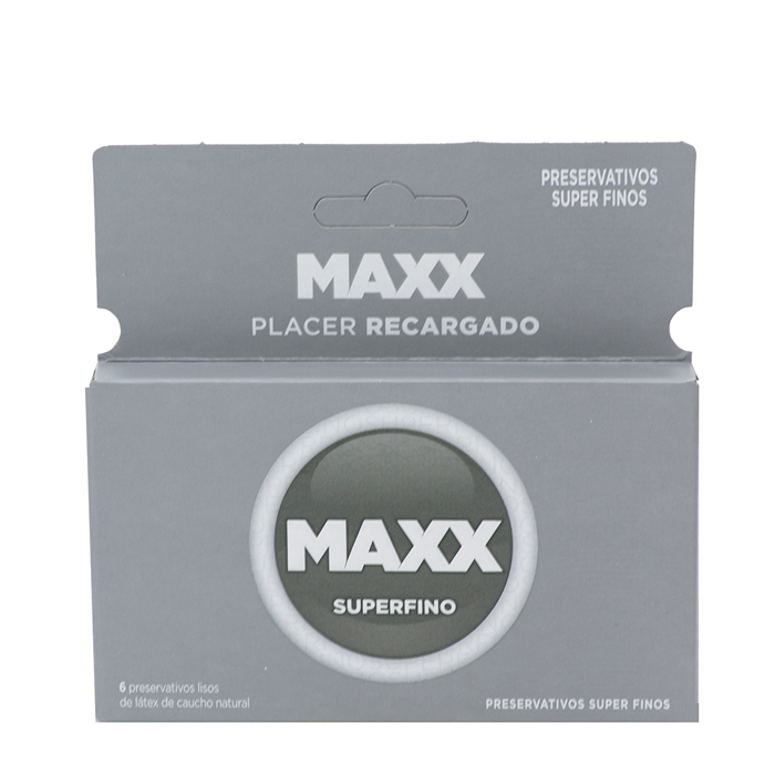 Maxx Preservativo SuperFino x6 Unidades